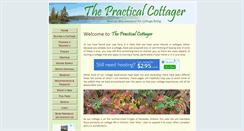 Desktop Screenshot of practicalcottager.com